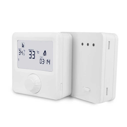 HY06RF Programmable Wireless HeatingThermostat for Gas Boiler/ Water or Electric Heating