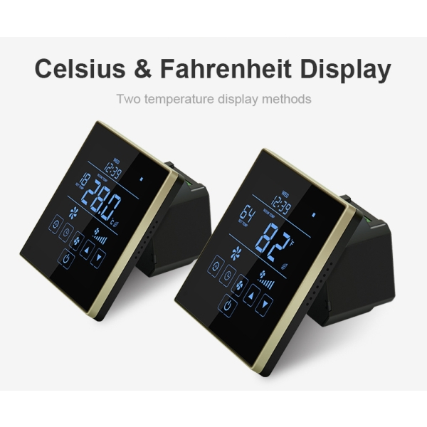 FC261 Touch Screen Thermostat of FCU with external sensor