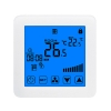 HY08AC-01 touch screen programmable fan coil thermostat