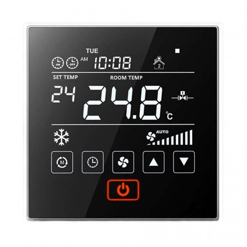 FC261 seires Touch Screen Networking Thermostat with external sensor