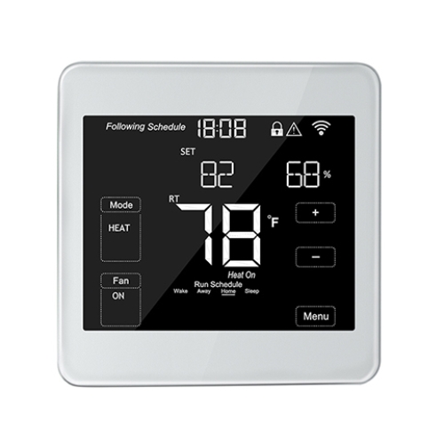 ST-P500 big LCD touch screen programmable thermostat for heat pump