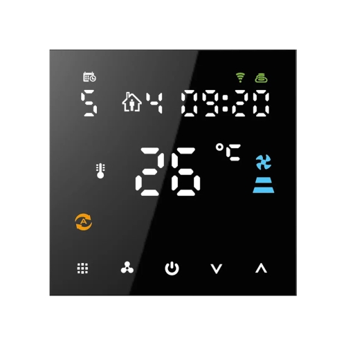 FC607 series Tuya WiFi Touch Screen Thermostat of FCU