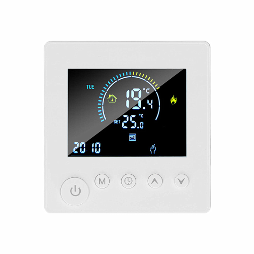 ST-K1 VA screen color display digital thermostat for heating application 3A 16A
