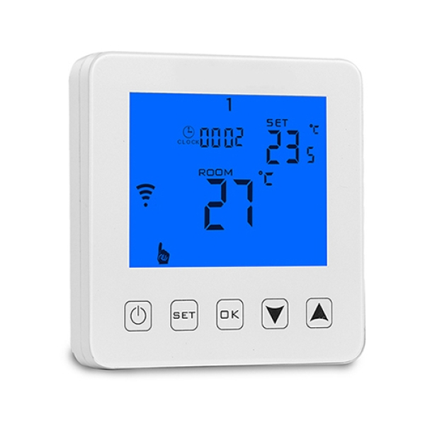 HY08WW-02 Smart Touch Screen Heating Thermostat for water heating or gas boiler 3A