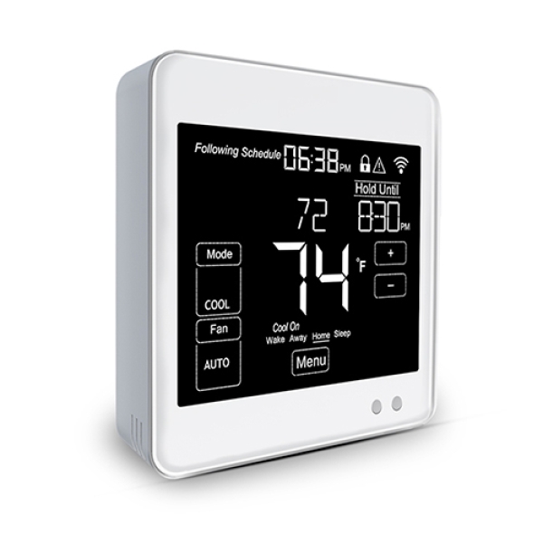 ST-P500 big LCD touch screen programmable thermostat for heat pump