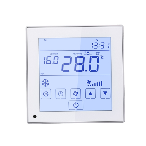 FC265 Touch screen FCU thermostat with Modbus