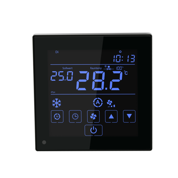 FC265 Touch screen FCU thermostat with Modbus