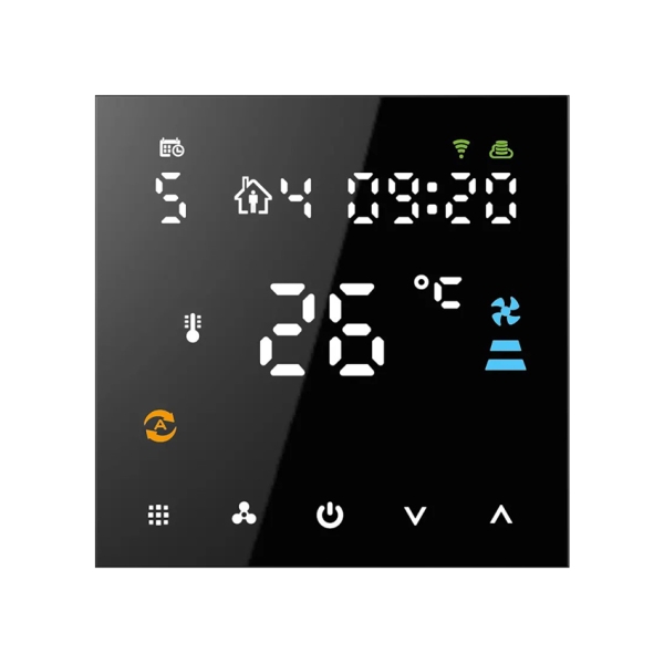 FC607 series Tuya WiFi Touch Screen Thermostat of FCU