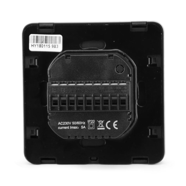 FC08-2 big LCD display touch key FCU thermostat with WiFi