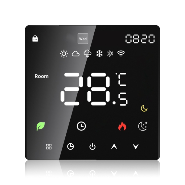 ST-K6 popular WiFi smart thermostat for water heating or electric heating with color display