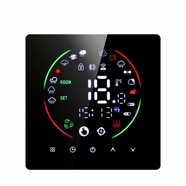 ST-T2 Color display WiFi thermostat for floor heating or infrared heating 3A 16A