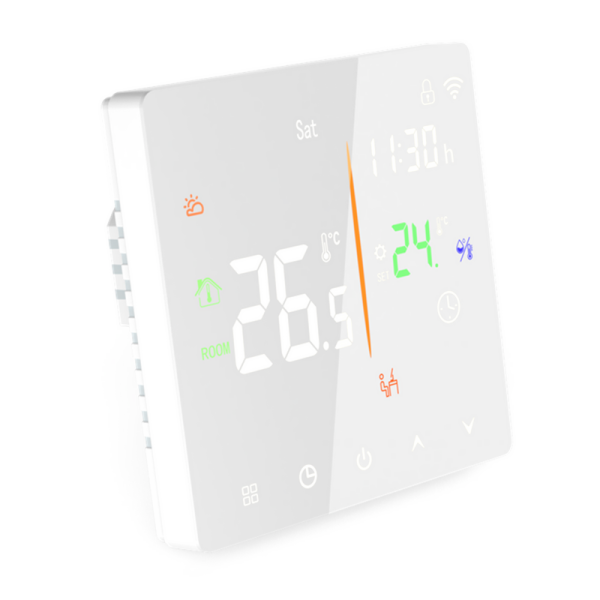 ST-T1 WiFi heating thermostat for heating system with LED color display 3A 16A
