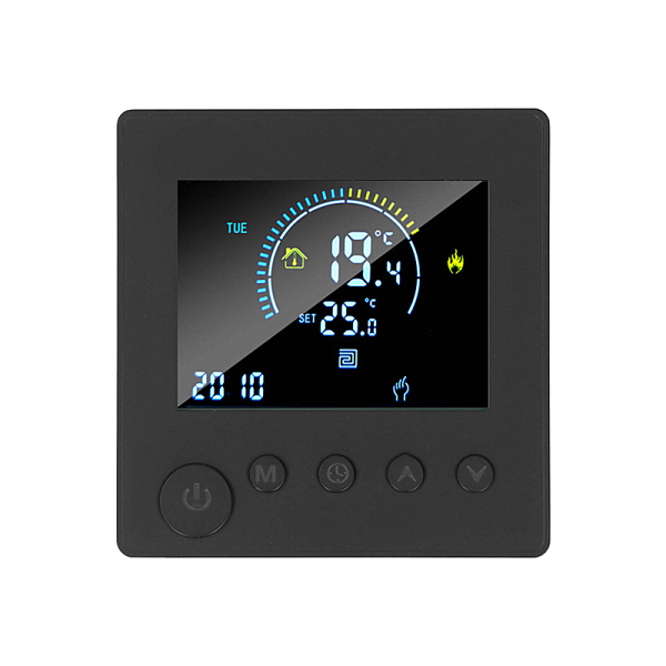 ST-K1 VA screen color display digital thermostat for heating application 3A 16A